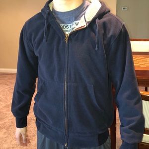 🔥WEATHERPROOF BLUE ZIP UP HOODIE